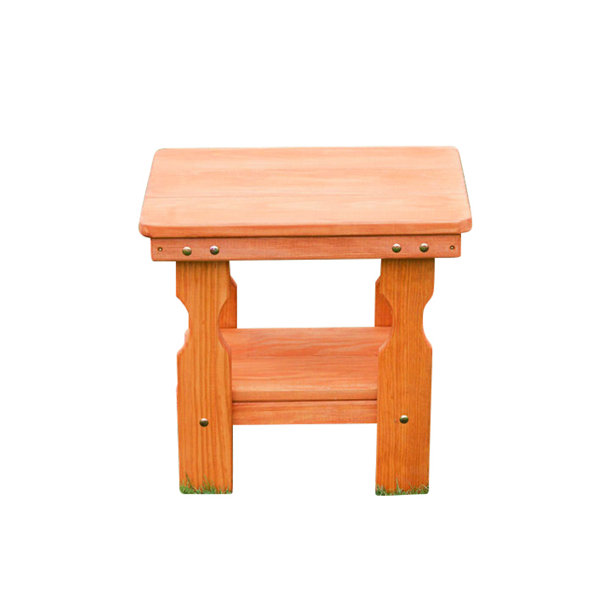 Amish Casual Pine Outdoor Side Table Wayfair